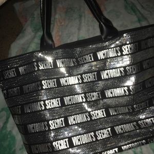 Victoria secret tote bag with mini bag
